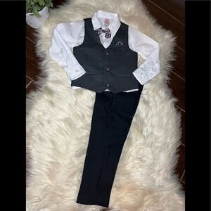 Wonder Nation 4pc vest suit sz 5 NWT